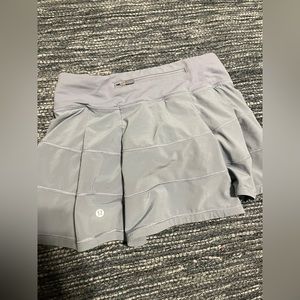 rare color lulu tennis skirt